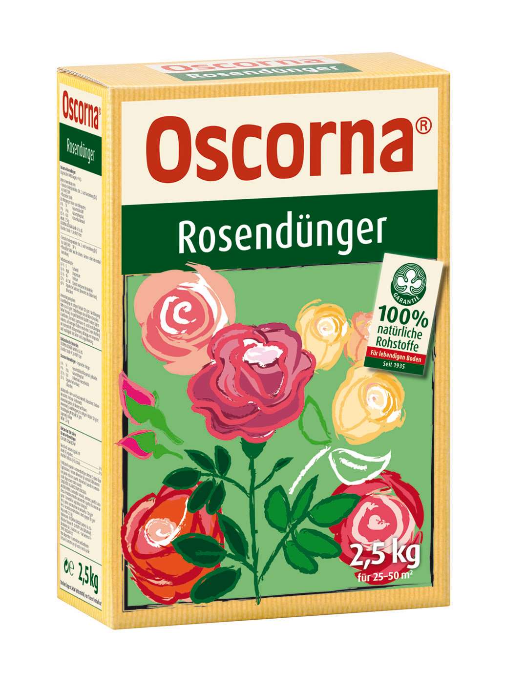 Natrliche Dnger: OSCORNA Rosendnger 2,5kg